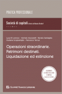 Operazioni straordinarie, patrimoni destinati, liquidazione ed estinzione