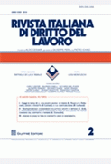 Rivista italiana di diritto del lavoro