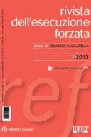 Rivista dell'esecuzione forzata 