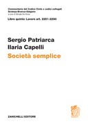 SOCIETA SEMPLICE  Art. 2251- 2290 CCC 2021