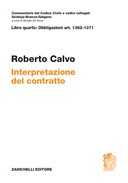 Interpretazione del contratto Libro quarto: ART. 1362-1371