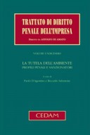 La tutela dell ambiente - Profili penali e sanzionatori