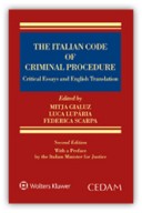 The Italian Code Of Criminal Procedure 2017 traduzione del C.P.P.