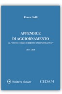Appendice di aggiornamento al "Nuovo corso di diritto amministrativo" 2018