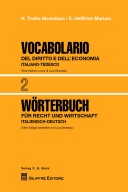  Vocabolario del diritto e dell'economia italiano-tedesco