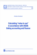 Calculating "Value in Use" in accordance with IAS36: Linking Accounting and Finance
