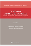 Il nuovo diritto di famiglia IV Tematiche di interesse notarile, Profili internazionalprivatistici