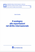 Il sostegno alle esportazioni nel diritto internazionale