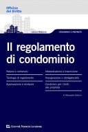 Il regolamento di condominio