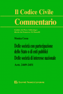 Delle società con partecipazione dello Stato o di enti pubblici. Delle società di interesse nazionale