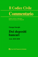 Dei depositi bancari artt 1834-1838 