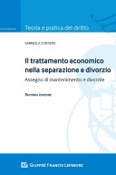 Il trattamento economico nella separazione e divorzio