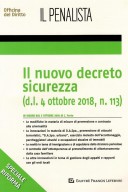 Il nuovo decreto sicurezza