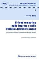 Cloud Computing nelle Imprese e nella Pubblica Amministrazione