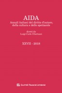 AIDA - Annali italiani del diritto d'autore, della cultura e dello spettacolo