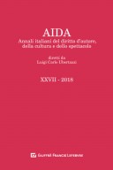 AIDA - Annali italiani del diritto d'autore, della cultura e dello spettacolo