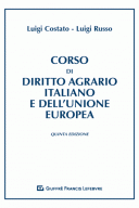 Corso di diritto agrario italiano e dell'unione europea