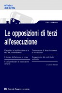 Le opposizioni di terzi all'esecuzione