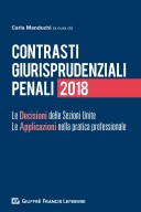 Contrasti giurisprudenziali penali 2018