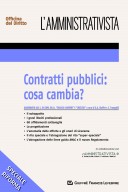 Contratti pubblici: cosa cambia