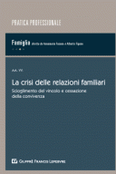 La crisi delle relazioni familiari