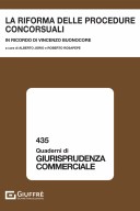 La riforma delle procedure concorsuali