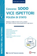 Manuale vice ispettori polizia di stato