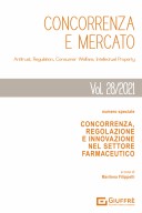 Concorrenza e Mercato. ANTITRUST, REGULATION, CONSUMER WELFARE, INTELLECTUAL PROPERTY