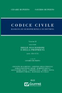 Delle Successioni e della Proprieta'.  Vol. II Libro II e III  Artt 456 - 1172 