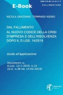 Dal fallimento al nuovo codice della crisi d’impresa e dell’insolvenza dopo il D.Lgs. 14/2019