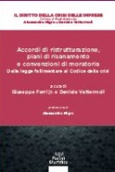 Accordi di ristrutturazione, piani di risanamento e convenzioni di moratoria