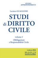 STUDI DI DIRITTO CIVILE I SECONDA EDIZIONE 2016