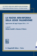 LA NUOVA MINI-RIFORMA DELLA LEGGE FALLIMENTARE