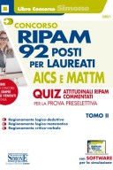 Concorso RIPAM - 92 posti per laureati AICS e MATTM - Quiz attitudinali RIPAM commentati