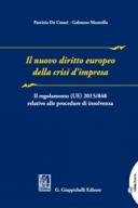 Il nuovo diritto europeo della crisi d'impresa