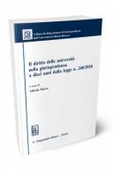 Il diritto delle università nella giurisprudenza a dieci anni dalla legge n. 240/2010