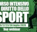 Live webinar - Corso intensivo in diritto dello sport