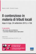  Il contenzioso in materia di tributi locali 2016