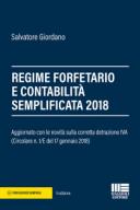 Regime forfetario e contabilità semplificata 2018