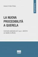 La nuova procedibilità a querela 2018