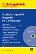 Capitolati speciali d’appalto su Cd-Rom 2018