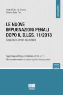  Le nuove impugnazioni penali dopo il D.LGS. 11/2018 